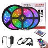 led5050 Light belt 5 meters 10 M Epoxy waterproof RGB Color Strip Light 24 Bluetooth controller suit