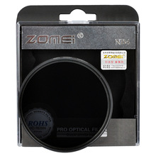 ZoMei二档减光镜ND4中灰密度镜过滤光线 防曝光过度流水夜景拍摄