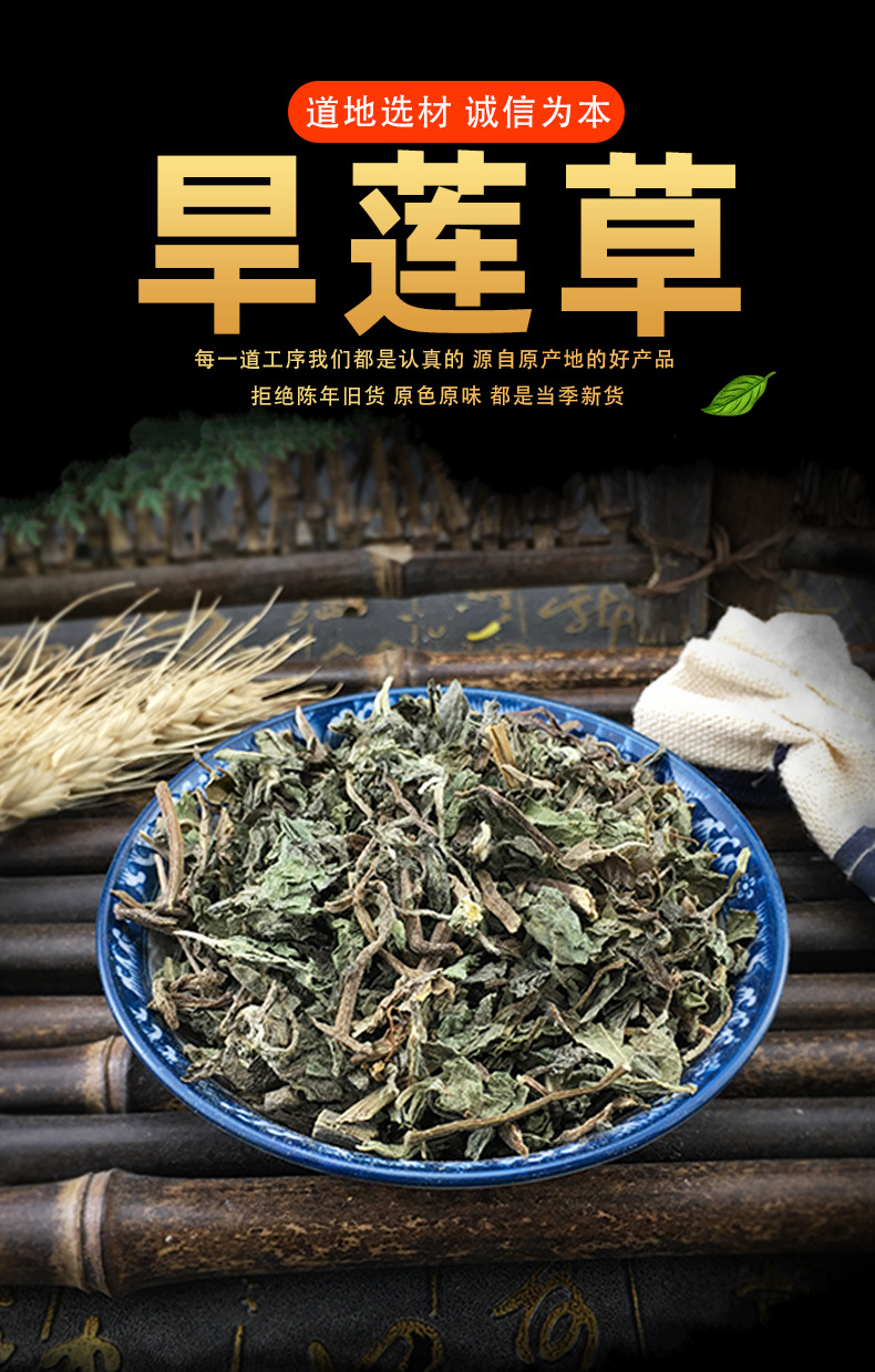 Dried Eclipta Herb Mo Han Lian Whole Herb Traditional TCM Botanical 1 lb 500g key features