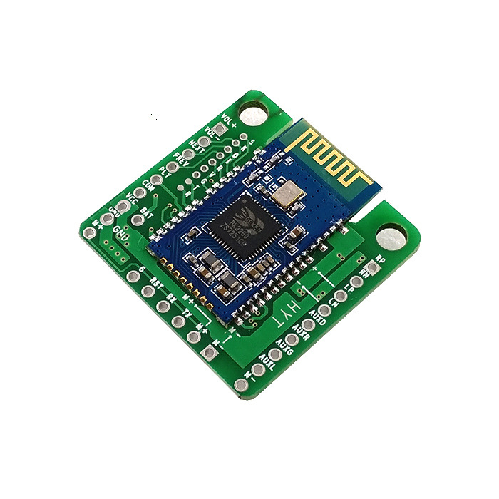 蓝牙V4.2功放板BK3260双5W串口AT指令改名SPP安卓数传BLE数传IOS