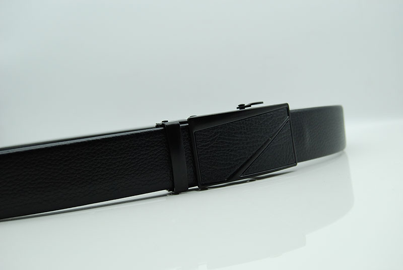 Men's Automatic Buckle Network Red Explosive Four Seasons General Black Iron Belt Wholesale Factory A Large Number Of Stock undefined