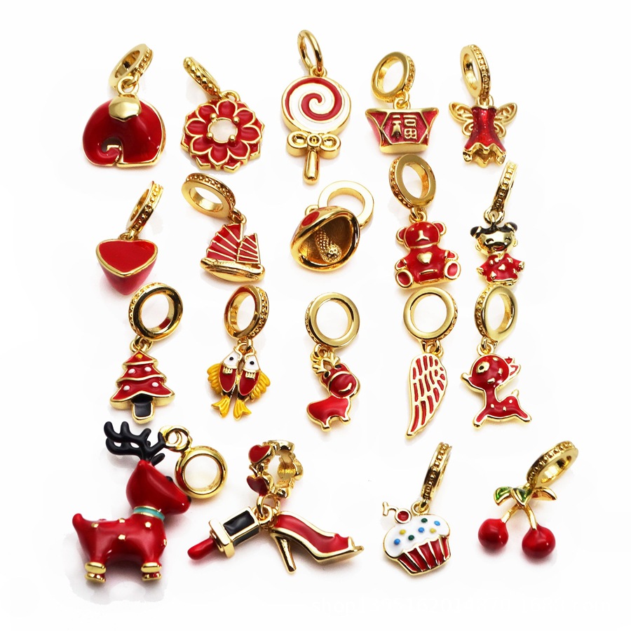 7g Weight DIY Jewelry Accessories Classification 1 Piece Quantity Copper Material 1 Piece Copper Cartoon