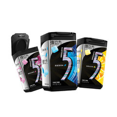 Arrow Green Arrow Five Cubes Sugar-Free Gum 40g * 6 Bottles Minty Fresh Breath Snack