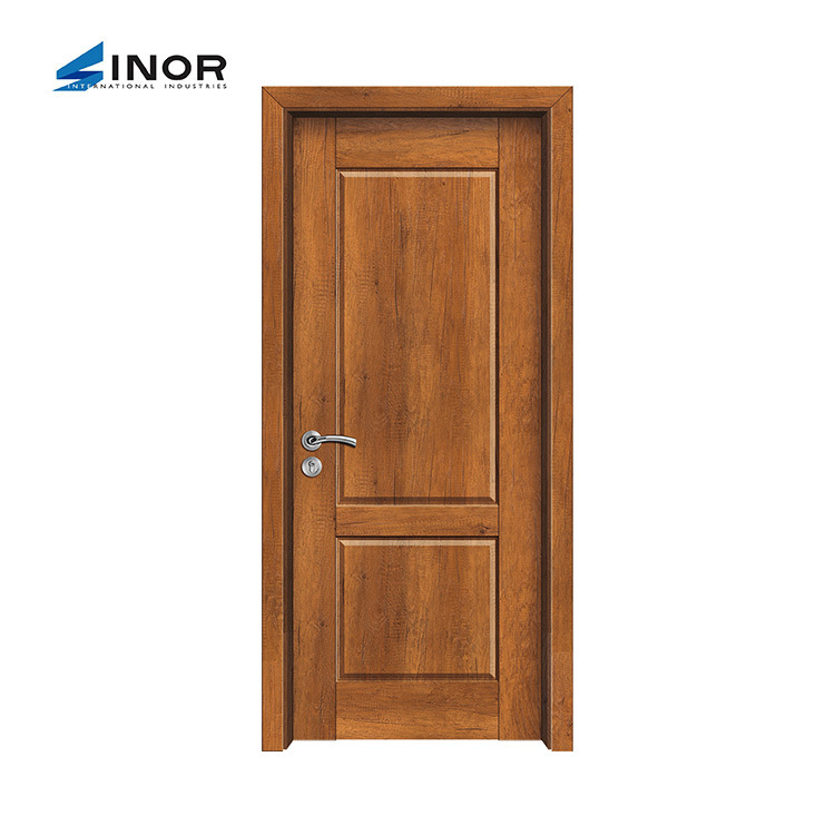 Foshan baño solo ventilador lado estrecho puerta plana gris cocina sola puerta madera contrachapada puerta interior