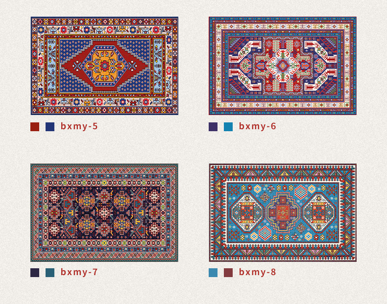 地毯,客厅地毯,卧室地毯,波斯地毯,波西米亚地毯