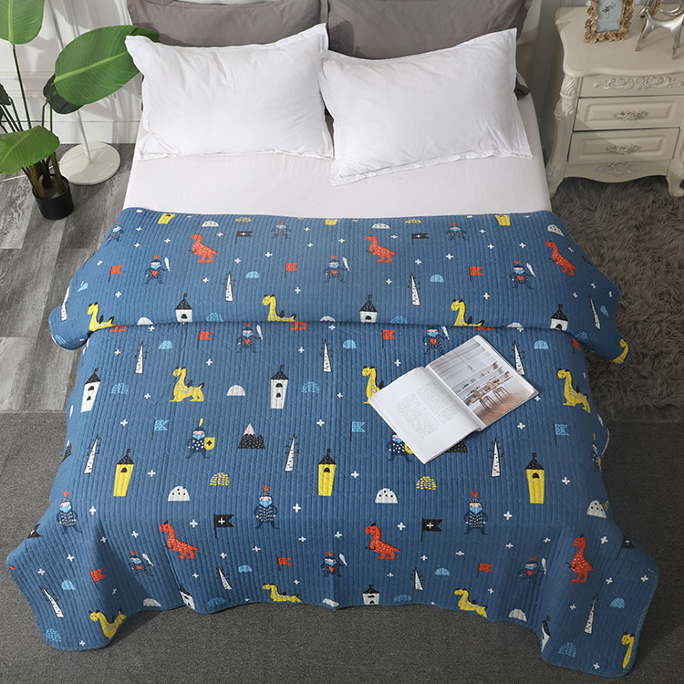 暢銷歐美，廠商直銷全棉水洗床蓋（夏被）