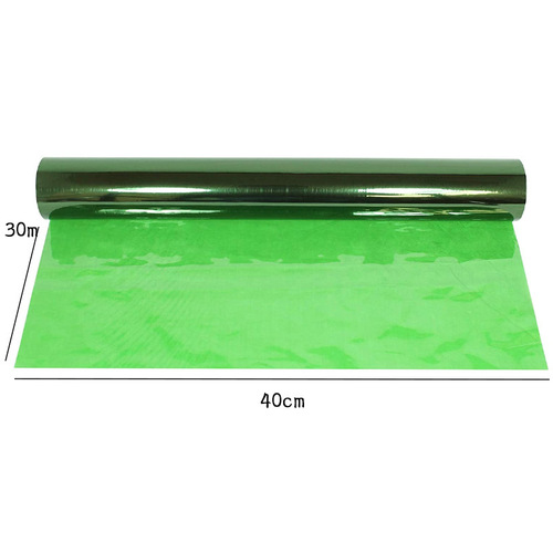 Cross-border new product colored cellophane roll film flower packaging material 40cm wide gift flower packaging roll film 30m