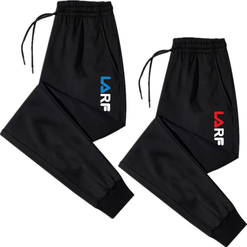 Thin Pants Men's Fashionable Spring and Summer Loose Sports Pants Plus Fat Teenagers and Students Korean Style Sweatpants Ankle-length Pants