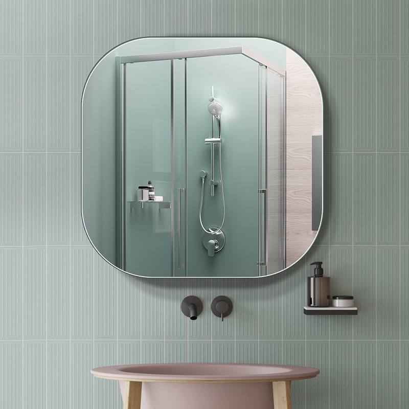 五福星 无框卫生间镜子浴室镜贴墙洗手间卫浴镜洗漱台壁挂梳妆镜