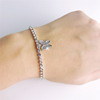 Accessory, pendant, shiny bracelet, European style, Korean style, simple and elegant design