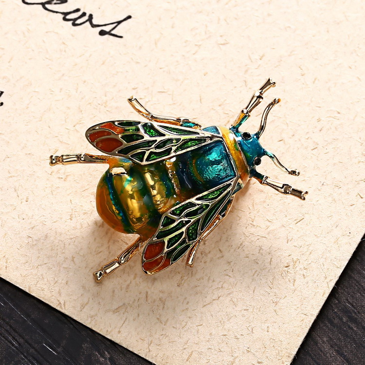 20g Weight Rhinestones Inlay Material Brooches Classification Alloy Material Animal Pattern Plating Craft Fashion Pin Animal Alloy Plating Rhinestones Unisex Brooches 15
