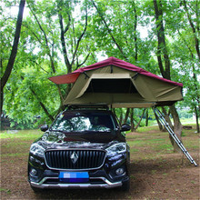 新款车顶旅行篷房户外露营遮阳防雨探险者软顶野营全自动帐篷