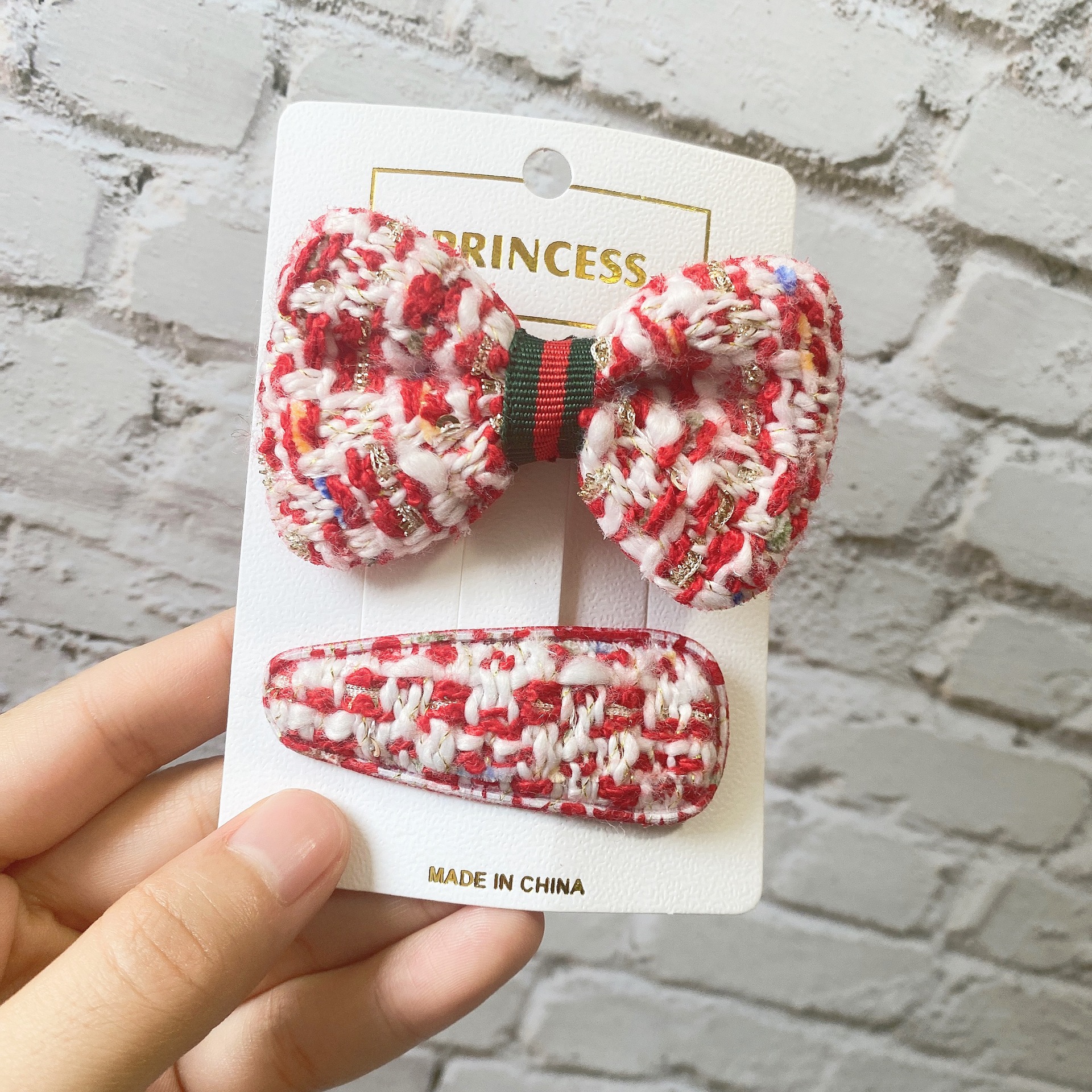 European And American New Korean Style New Classic Barrettes Plaid Bow Bb Clip Outing Temperament Hair Accessories For Fair Lady Wholesale display picture 6