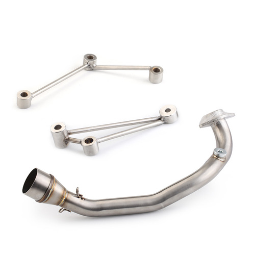 Motorcycle modification 1-3 generation Jinzhan 125 BWS125 Xunying 125 scooter modified front exhaust pipe