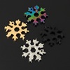 Universal tools set, screwdriver, wrench, with snowflakes