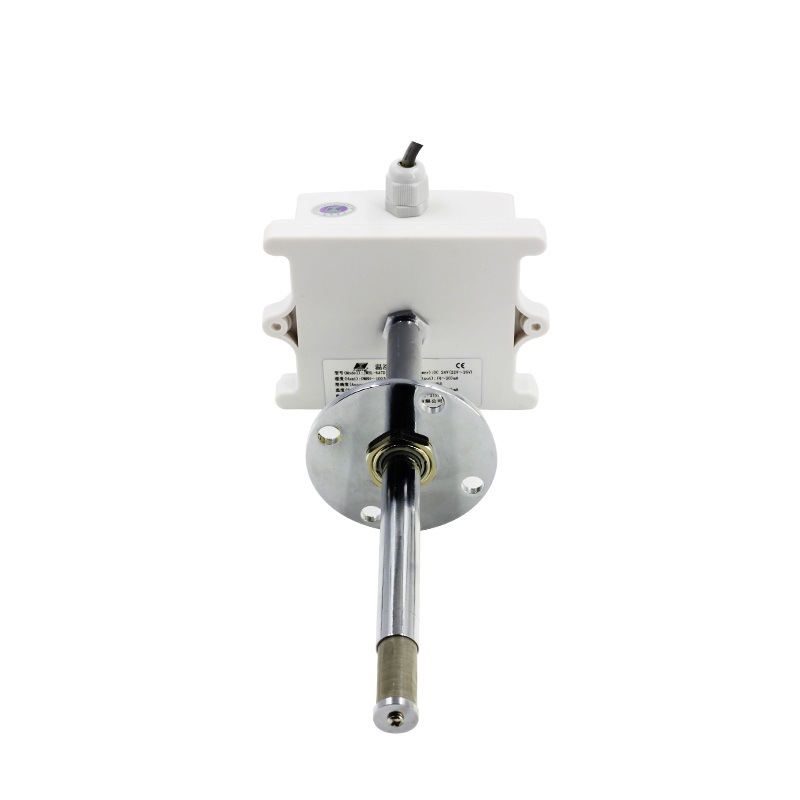 昆仑海岸JWSK-6ACD6B暖通抗压型304不锈钢风管管道式温湿度变送器