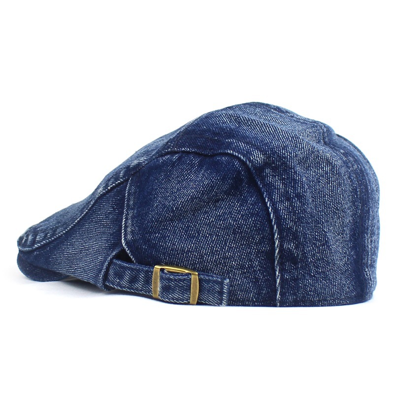 Washed Denim Beret Men's and Women's Fashion Casual Cap 2020 Yama Forward Cap AliExpress Cap