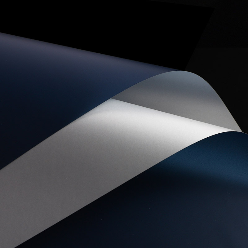 Papel de embalaje de flores brillantes de metal liziran papel de regalo de dos colores papel de embalaje de flores de papel de cartón al por mayor