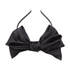 Retro black hairgrip with bow, cute headband, hair accessory, South Korea, simple and elegant design, internet celebrity