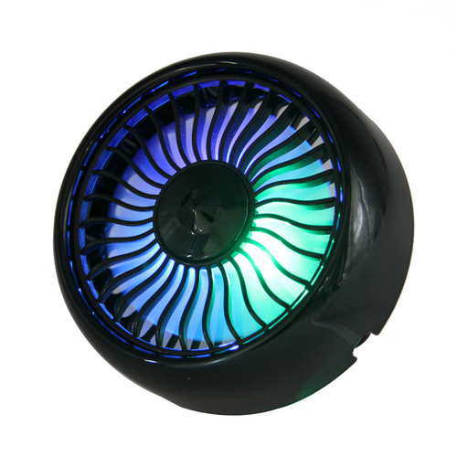 Car Flash F101 Car USB Fan Airflow Light Creative In-Car Automotive Accessories