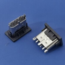 ����/TYPE-Cĸ�� 6p��ʽֱ����֧��180�Ȳ�� ����L=6.5mm����dip