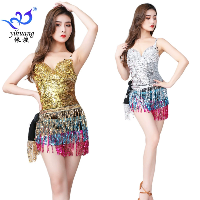 Хэллоуин сценический костюм для выступления бар кисточкой блестками костюм раздельный костюм DS ночной клуб костюм для танцев на пилое