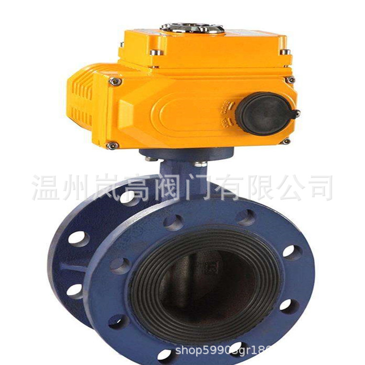 D941X-10Q D941X-16Q 球墨铸铁 电动法兰蝶阀 DN125