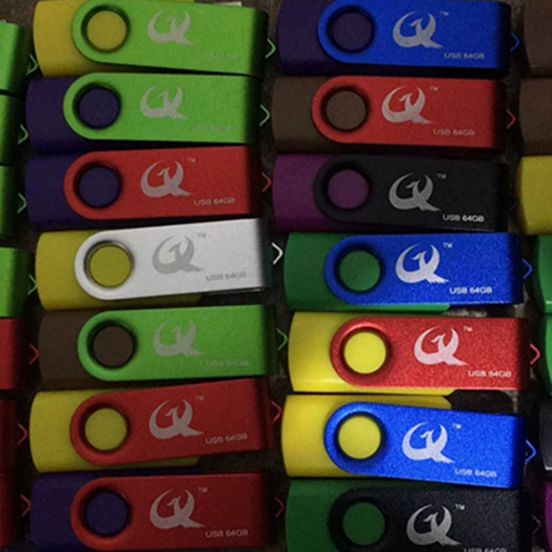 Вращающийся USB-диск небольшой емкости, премиум диск, подарочный аукцион, производитель флеш-памяти с небольшим объемом поколения