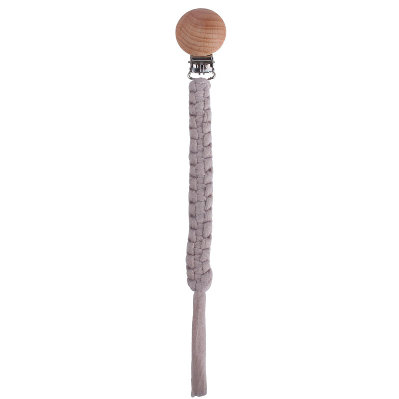 Suministros para bebés popular Haya pezón clip DIY bebé creativo hecho a mano tejido pezón cuerda anti-caída de la cadena