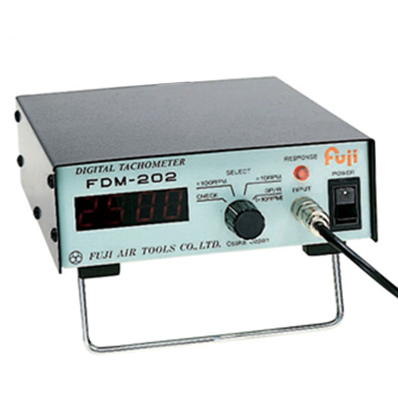 日本富士FDM-202测试器数字测速计1.1Kg重量量程10-999900转速