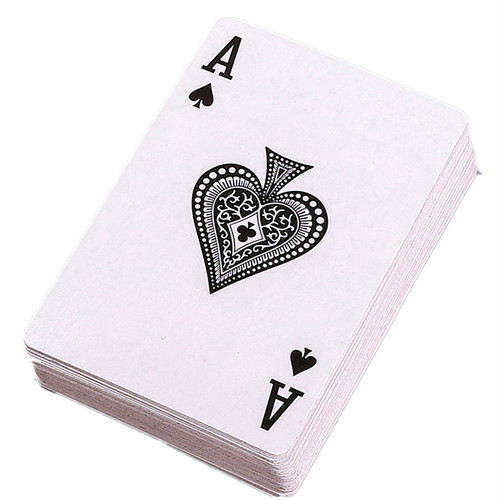 Directly approved by the manufacturer, poker cards, general entertainment, household card games, props, board games, thickened advertising poker cards