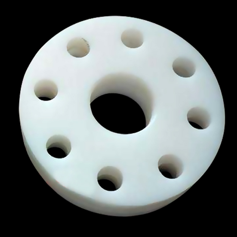 pe板加工件 非标塑料异型件超高板材法兰 耐磨高分子聚乙烯注塑件