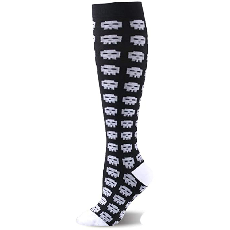 Unisexe Des Sports Géométrique Fibre D'acétate Nylon Crew Socks Une Paire display picture 49