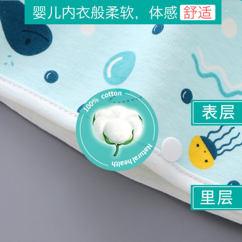 Baby diaper skirt waterproof leak-proof diaper training pants baby night pee artifact cotton washable diaper pocket