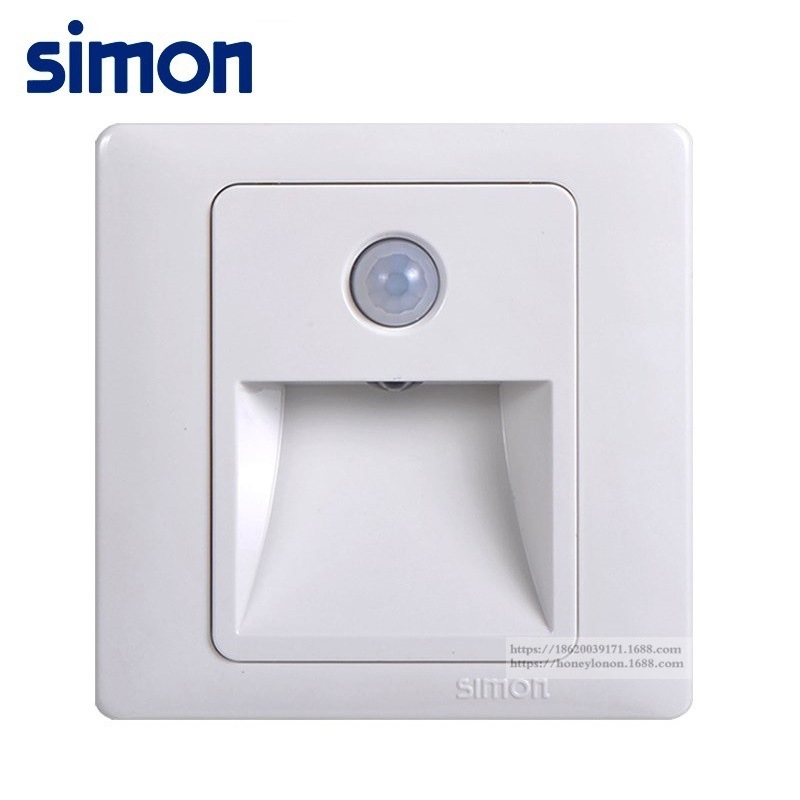 simon/西蒙 45E 人体感应LED地脚灯(人体感应小夜灯）45E733