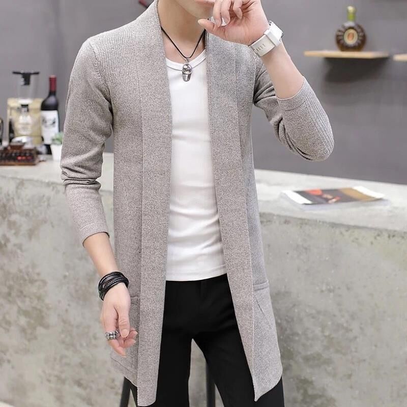 long fashionable cardigan