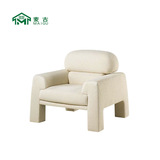 麦古 Ретро минималистичный диван, дизайнерская ткань, вилла, мебель