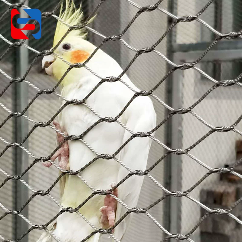 [Bird Garden Network] оптовая веревочная сеть птичий язык лесной птица садовая сеть производство можно настроить нержавеющая сталь клетка птичий сад сеть