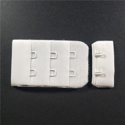 厂家定制三排二扣内衣背扣女士文胸延长搭扣可染色服装辅料|ms