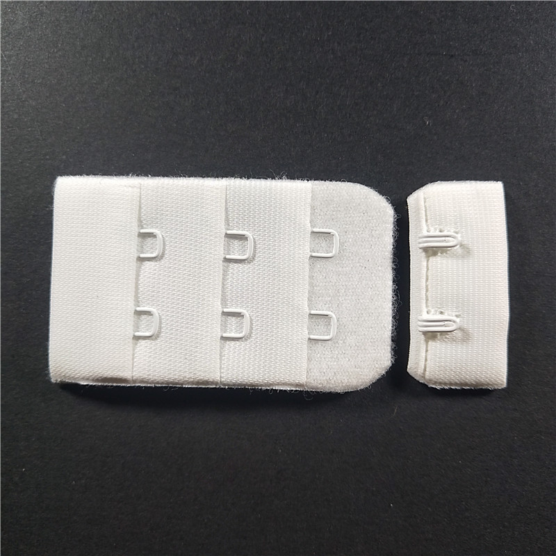 厂家定制三排二扣内衣背扣女士文胸延长搭扣可染色服装辅料|ms