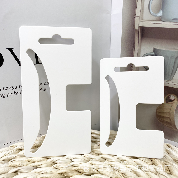 饰品纸卡定制流行抓夹卡纸正面空白背面印字多孔耳钉卡片LOGO印刷