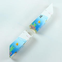 Science and Technology Small-Making DIY Telescope Assembly Stretchable Paper Telescope Material Pack Toy for Primary School Students