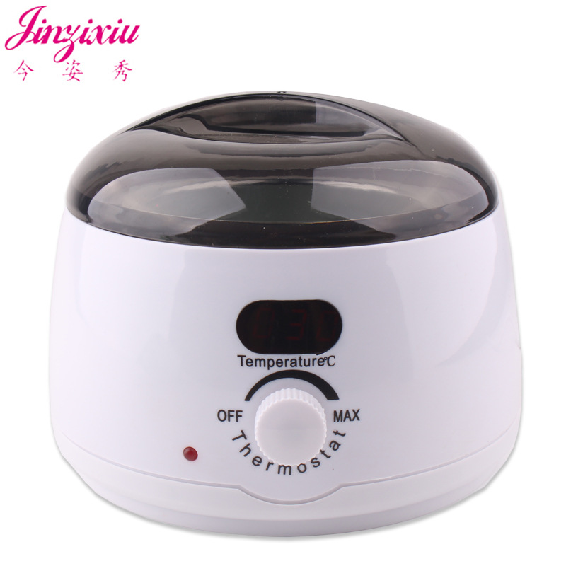 Nuevo tipo de pantalla transfronteriza mini máquina de depilación de cera de depilación de frijoles de calentamiento multifuncional temperatura de visualización digital electrónica