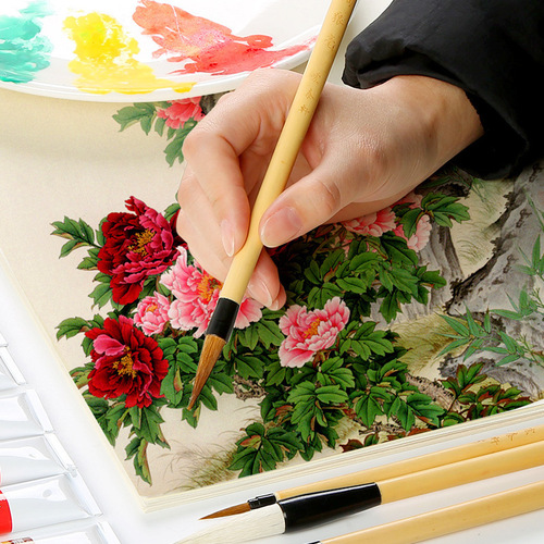 Marley Chinese Painting Pigment Large Capacity Single 12ml Chinese Painting Pigment Beginner Chinese Painting Children's Landscape Painting