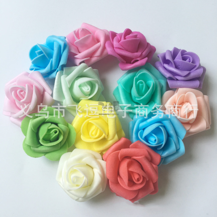 undefined4 a centimeter rose Bubble handmade flowers DIY Garland pe Artificial Flower Artificial flower Material Science gift decorate Flowerundefined