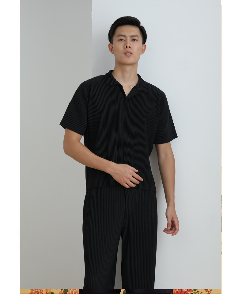 Title 6, Life Erkek Miyake Katlanmış Üstler Polo Tişört ...