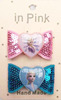 Nail sequins with bow, shiny fresh hair accessory for princess, cleaner, acrylic resin with accessories, new collection