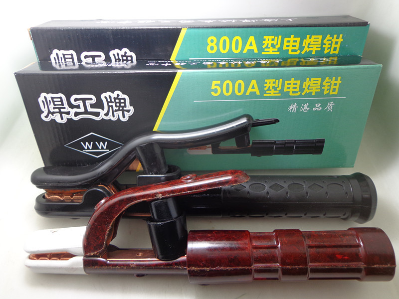 上海焊协表面工程中心   500A/800A电焊钳/纯紫铜不烫手