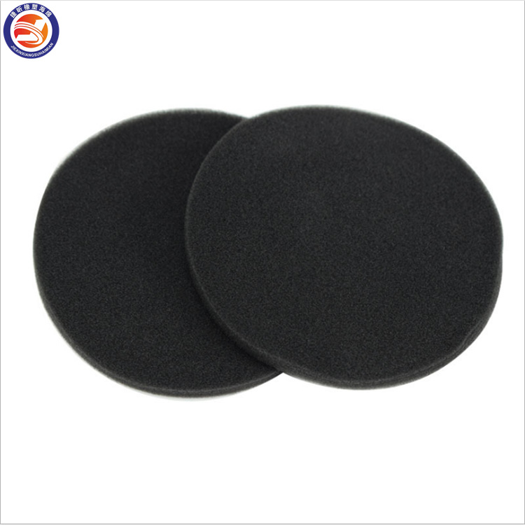 厂家供应 水族箱活性炭过滤棉海绵 异形圆柱子过滤绵加工