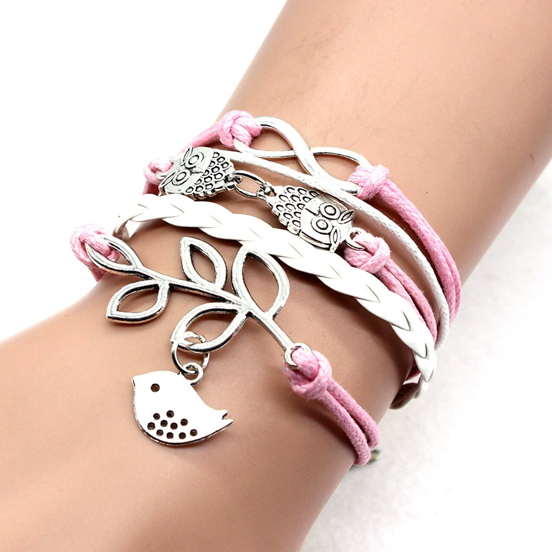 Woven retro bracelet handmade, European style, wholesale